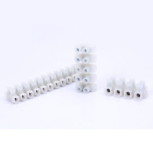 White Terminals Blocks